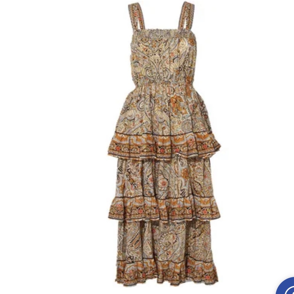 cleobella rosalie tiered midi dress Cleobella | Rosalie Midi Dress